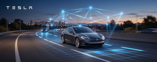 Tesla решила проблему слепых зон автопилота с помощью невидимых «парящих» камер.
